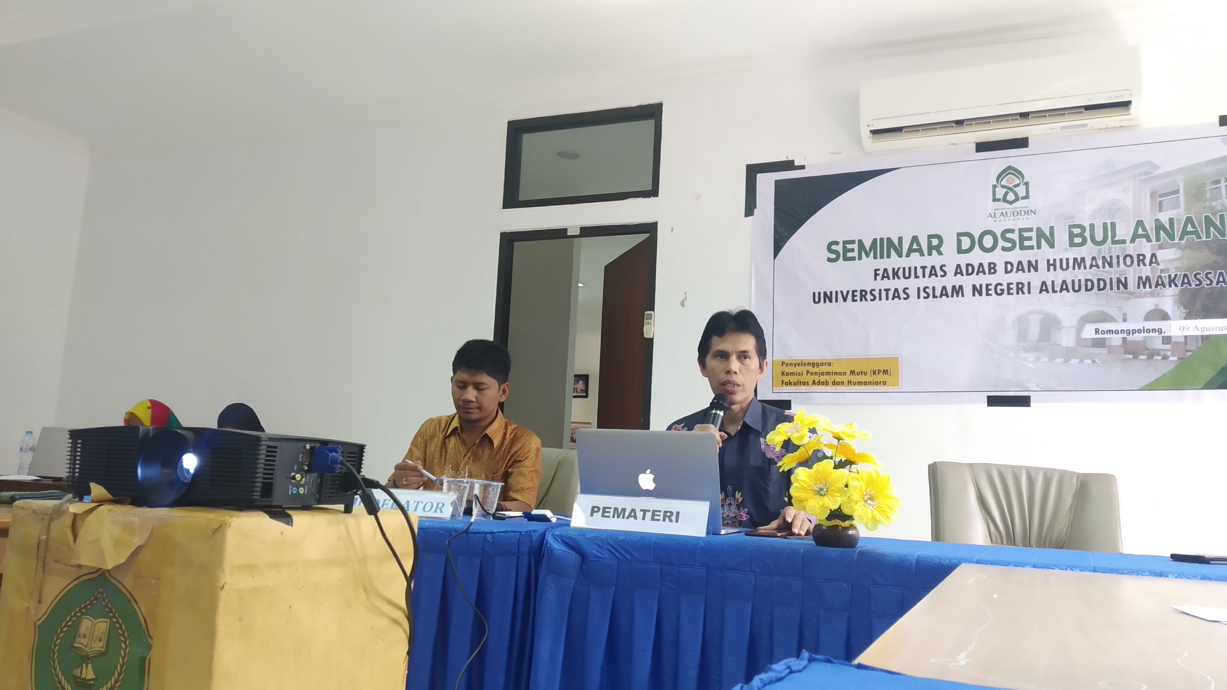 Seminar Epistemologi Islam oleh Dr. H. Barsihannor, M.Ag