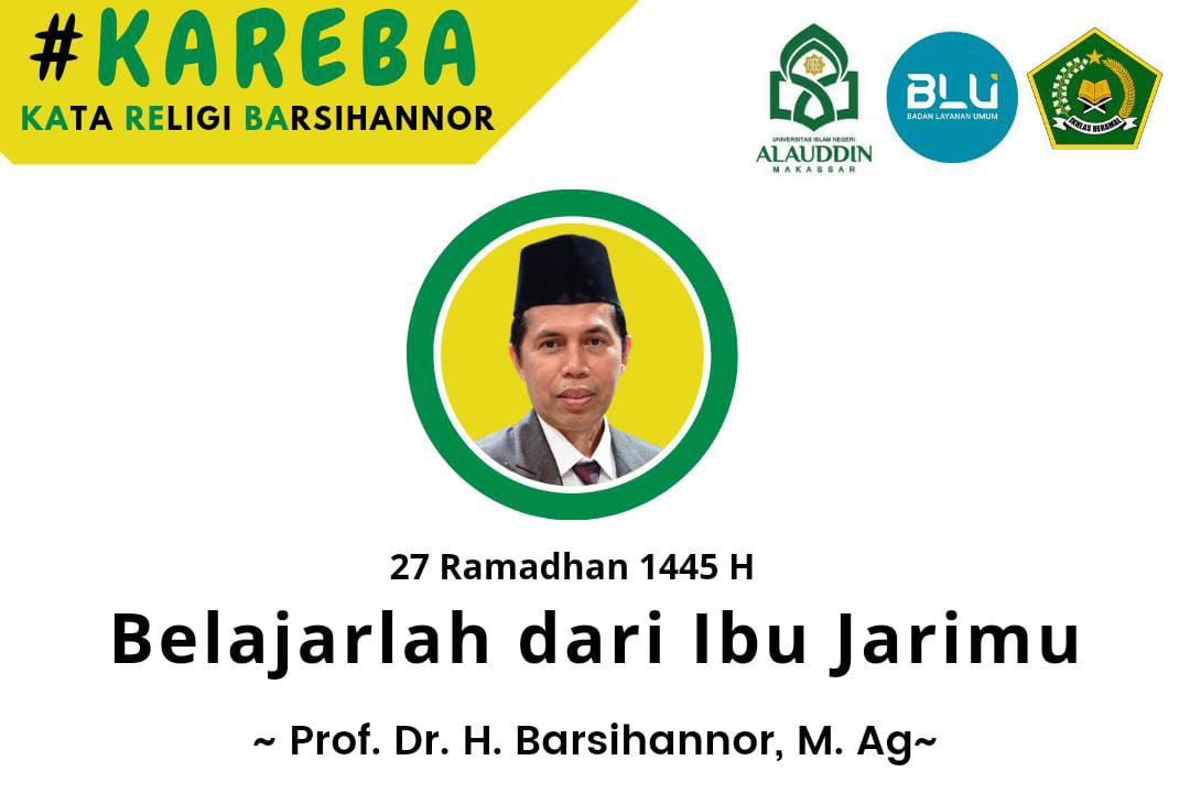 Belajarlah dari Ibu Jarimu