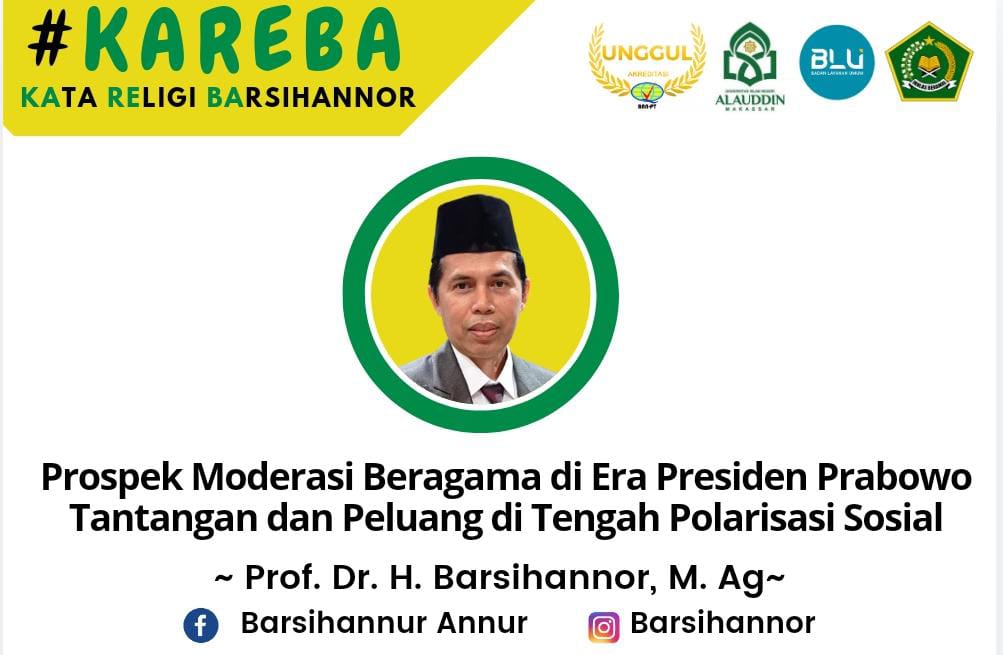 Prospek Moderasi Beragama di Era Presiden Prabowo: Tantangan dan Peluang di Tengah Polarisasi Sosial
