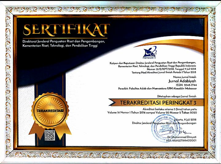 Jurnal Adabiyah 