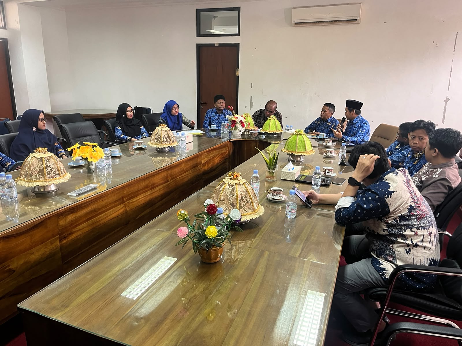 Jurusan BSA UIN Alauddin Makassar Ikuti Kunjungan Kerja dan Silaturahmi Dekan FUAD IAIN Ternate