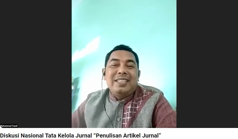 Wakil Dekan 1 FAH Jadi Narasumber Diskusi Nasional Tata Kelola Jurnal