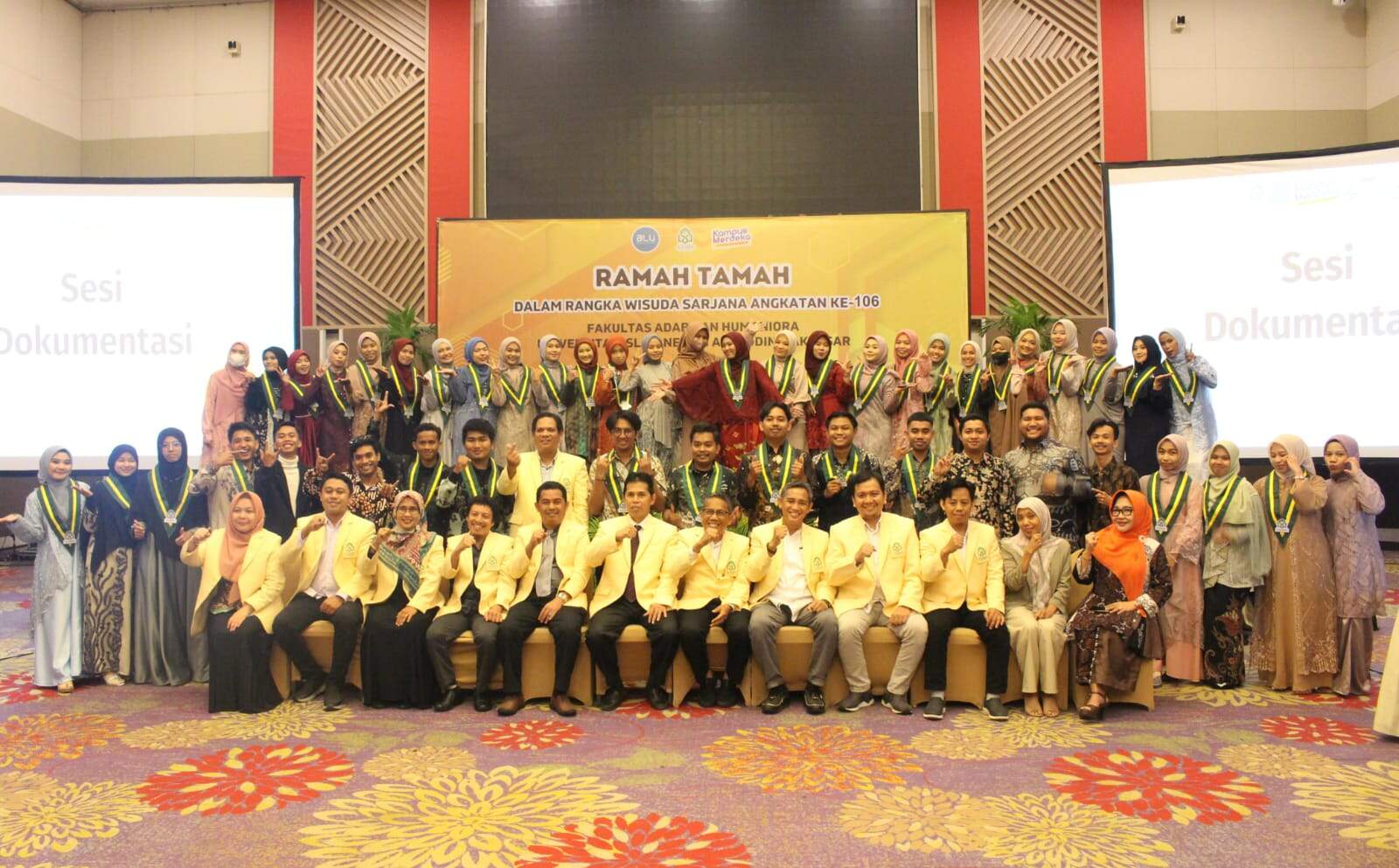 53 Wisudawan FAH Ikuti Ramah Tamah Wisuda Sarjana Angkatan ke-106