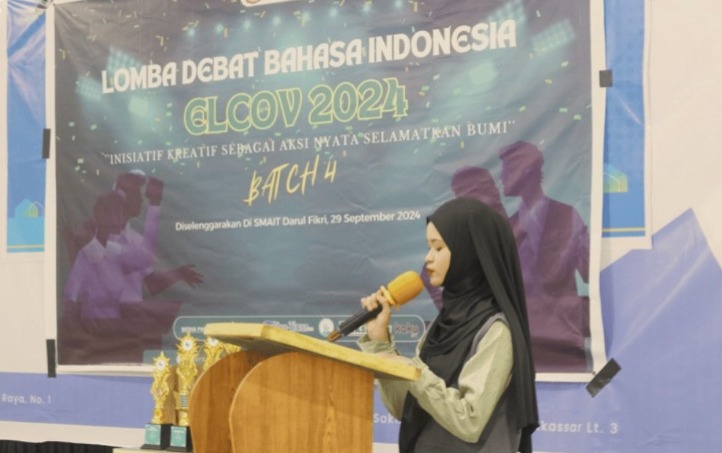 Mahasiswa BSI UIN Alauddin Sukses Pimpin Lomba Debat Bahasa Indonesia di Eliot's Eco Event Batch 4