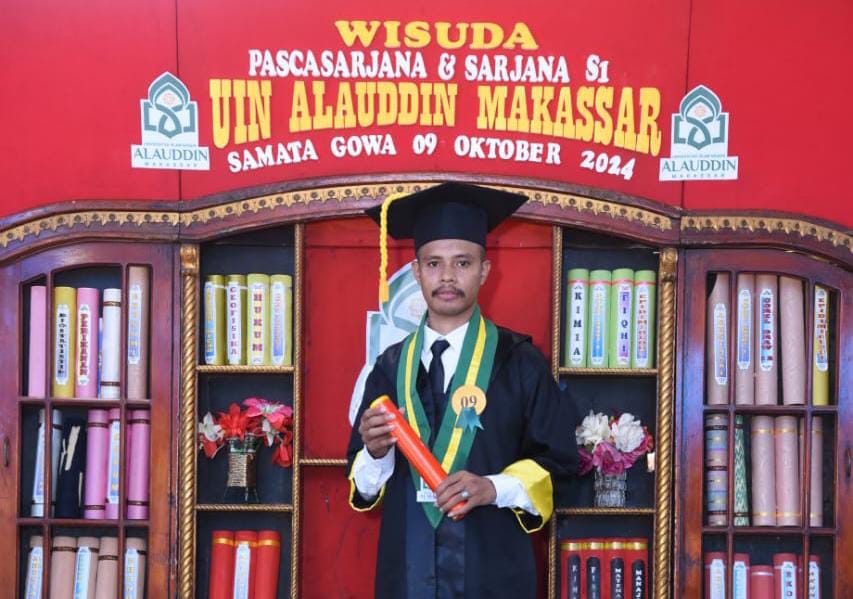 Servinus Ventura Raja; Wisudawan UIN Alauddin Makassar Beragama Katolik