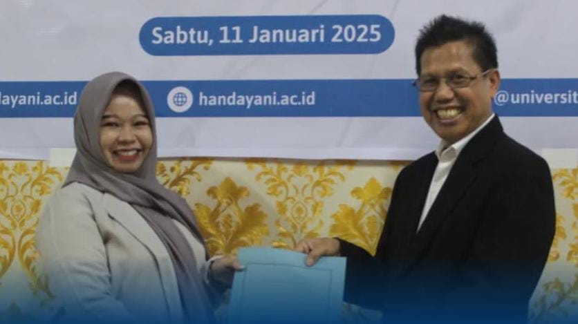 Alumni Ilmu Perpustakaan Dilantik sebagai Kepala Perpustakaan Universitas Handayani Makassar