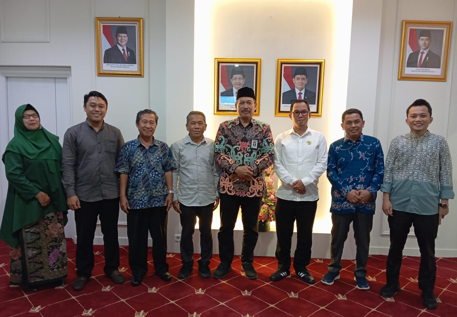 Jajaki Peluang Kerjasama, FAH Audiensi dengan Kepala Kanwil Kemenag Sulsel