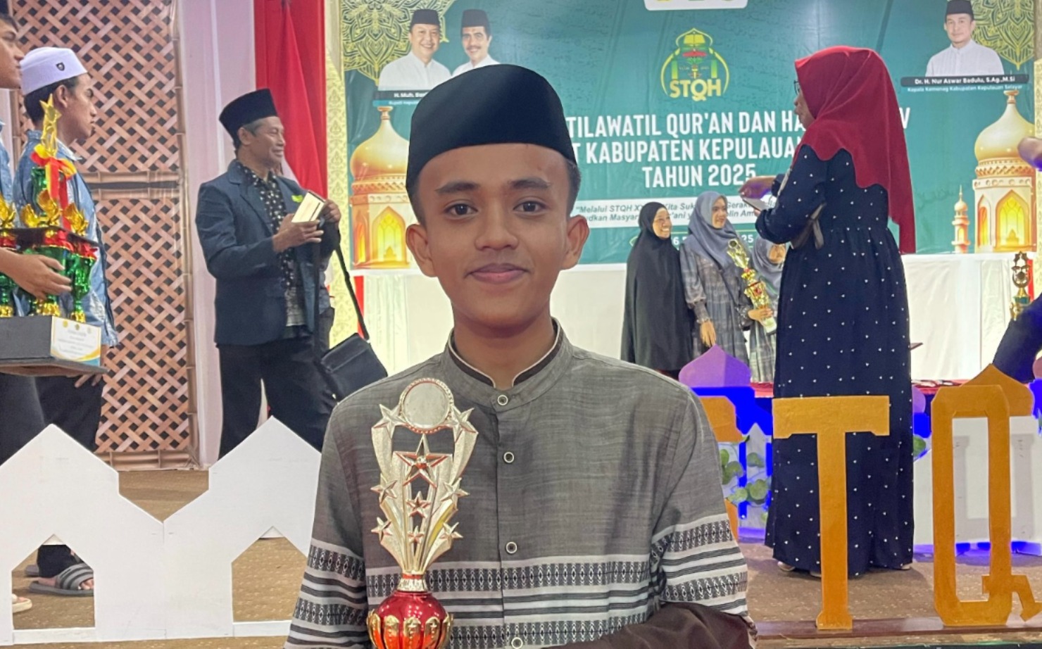 Mahasiswa BSA UIN Alauddin Makassar Raih Juara 1 Musabaqah Hifdzh Al-Qur’an di STQH Kepulauan Selayar