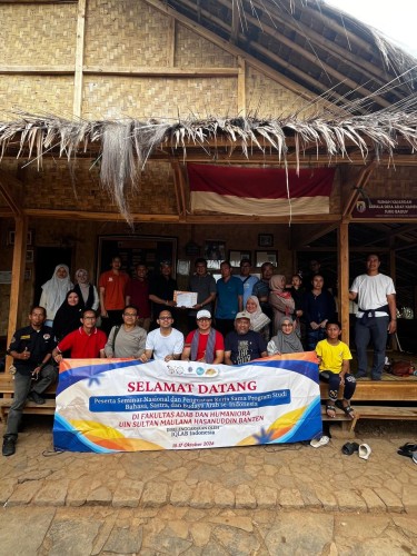 Kajur BSA UIN Alauddin Makassar Dalami Kearifan Lokal dan Sejarah Keislaman Masyarakat Baduy dalam Rangkaian Seminar Nasional IQLAB