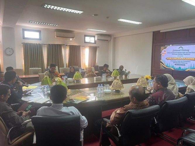 Jurusan BSA Hadiri Kunjungan Akademik UIN Sunan Kalijaga Yogyakarta ke FAH UIN Alauddin Makassar
