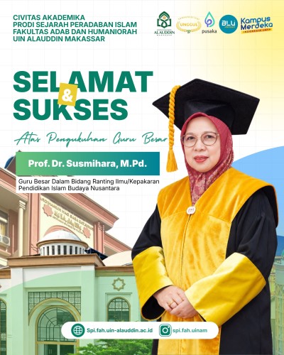 Pengukuhan Professor Dr. Hj. Susmihara, M.Pd., Bidang Kepakaran Pendidikan Islam Budaya Nusantara
